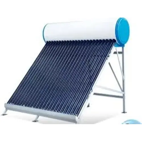 Non-Pressure Vacuum Tube White Solar Water Heater designed for efficient solar energy water heating.